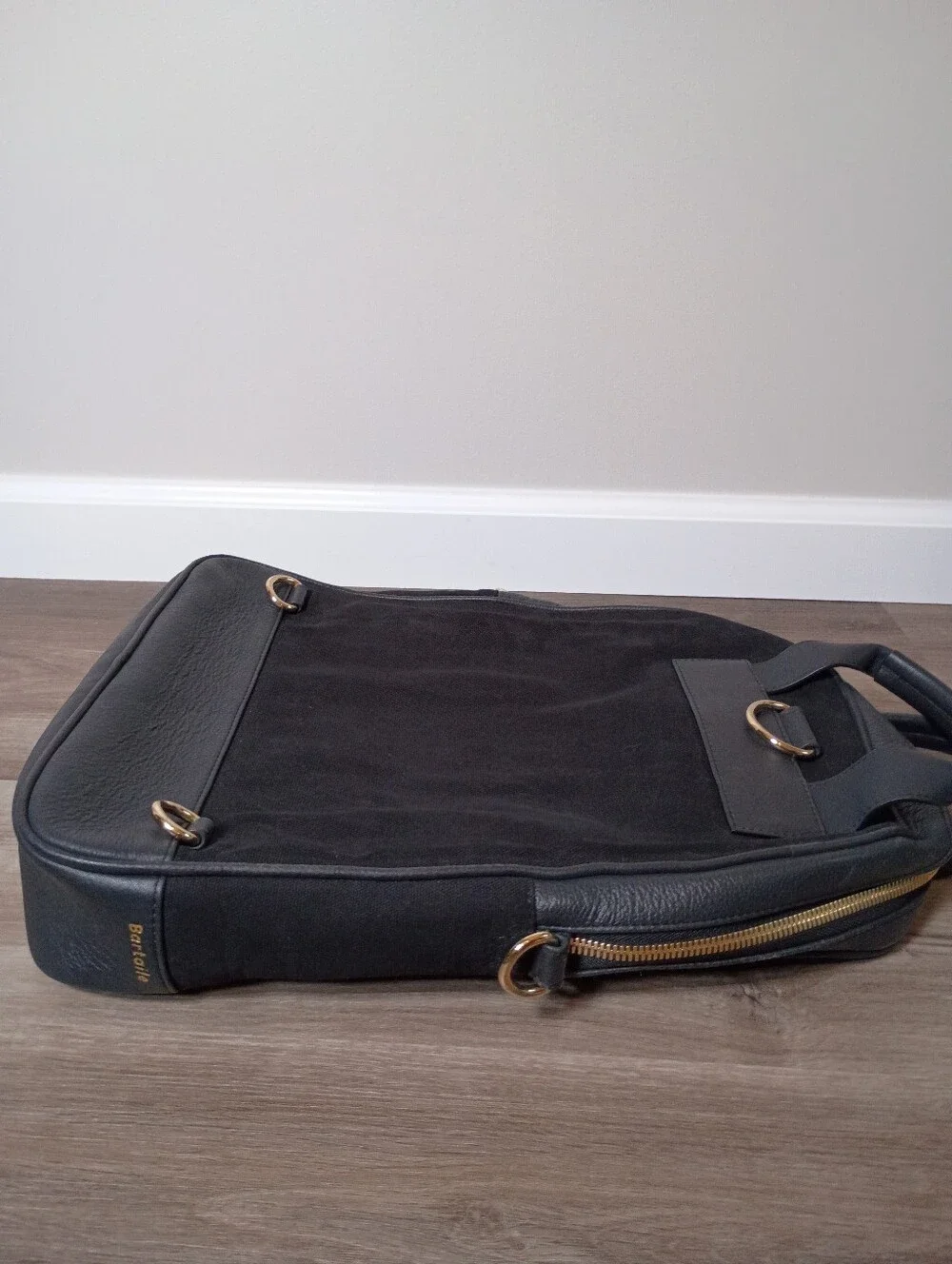 Bartaile C12 Black Nylux 3 in 1 Classic Carry-all Bag Backpack Crossbody Tote